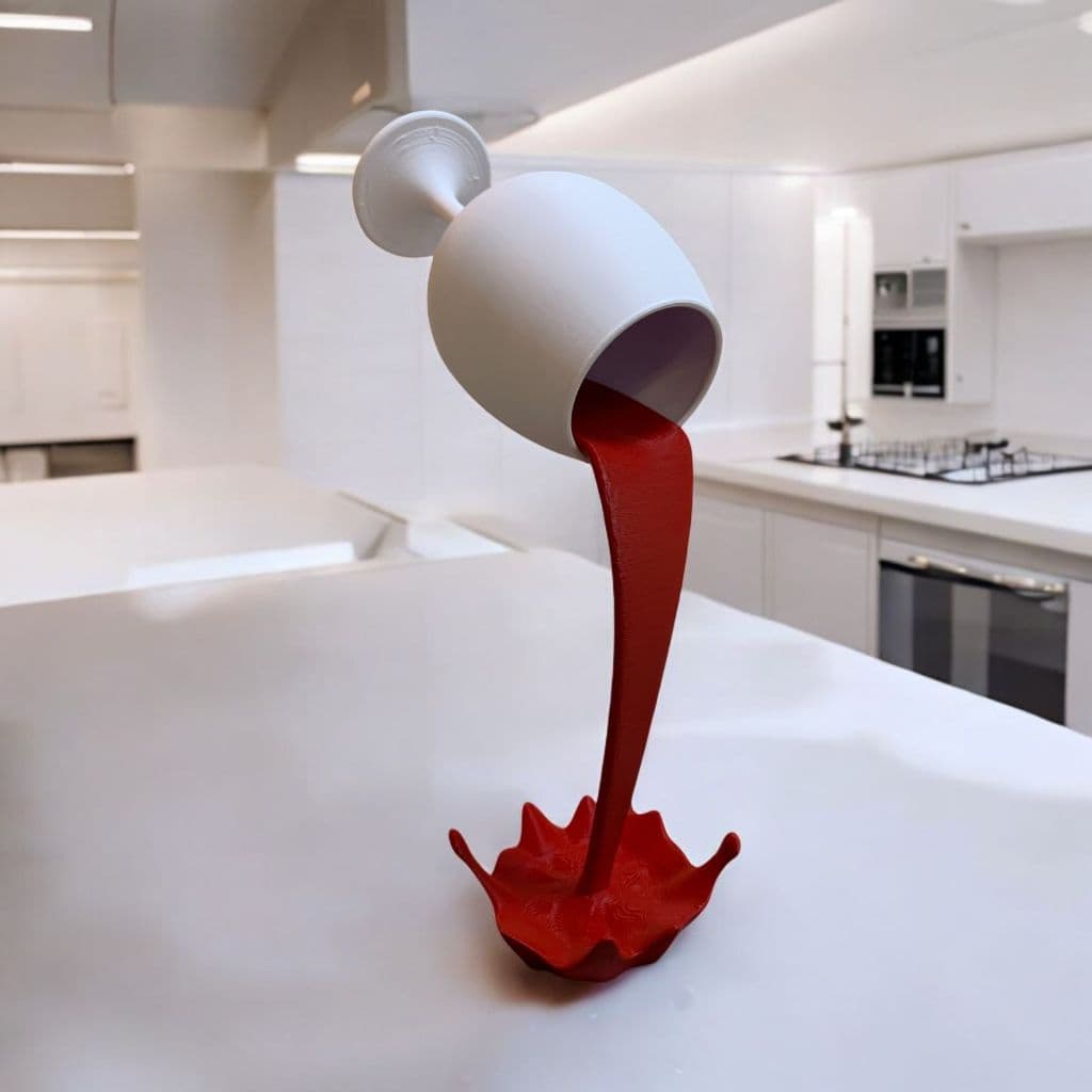 Taça de Vinho Enfeite Adega Decoração Casa Luxo