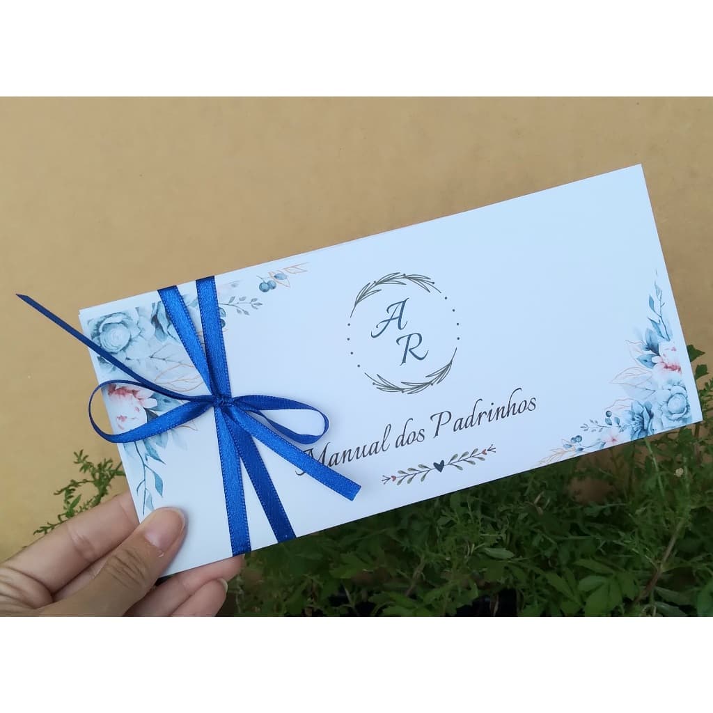 Manual dos padrinhos Azul