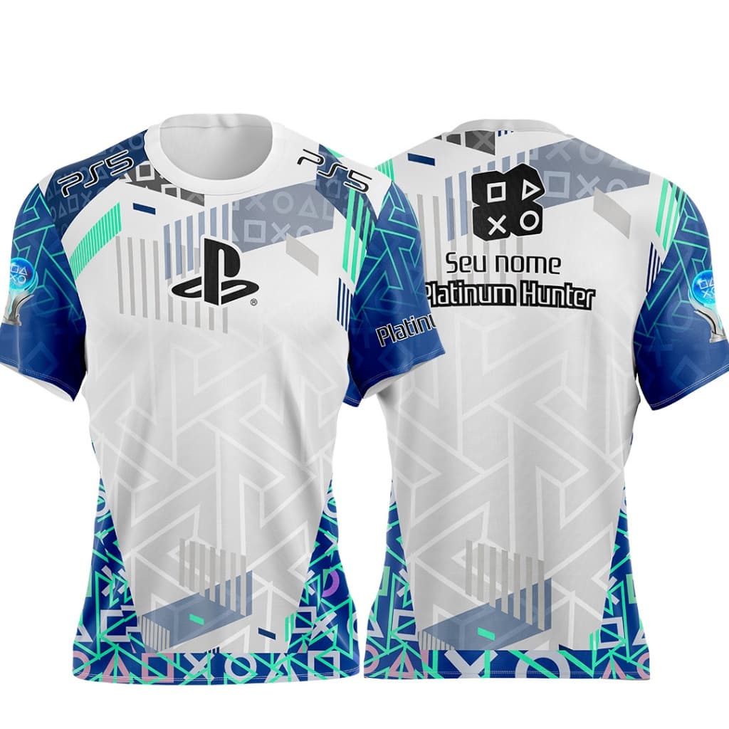Camiseta Personalizada Play 5 Game Platinador 2025 Dri Fit