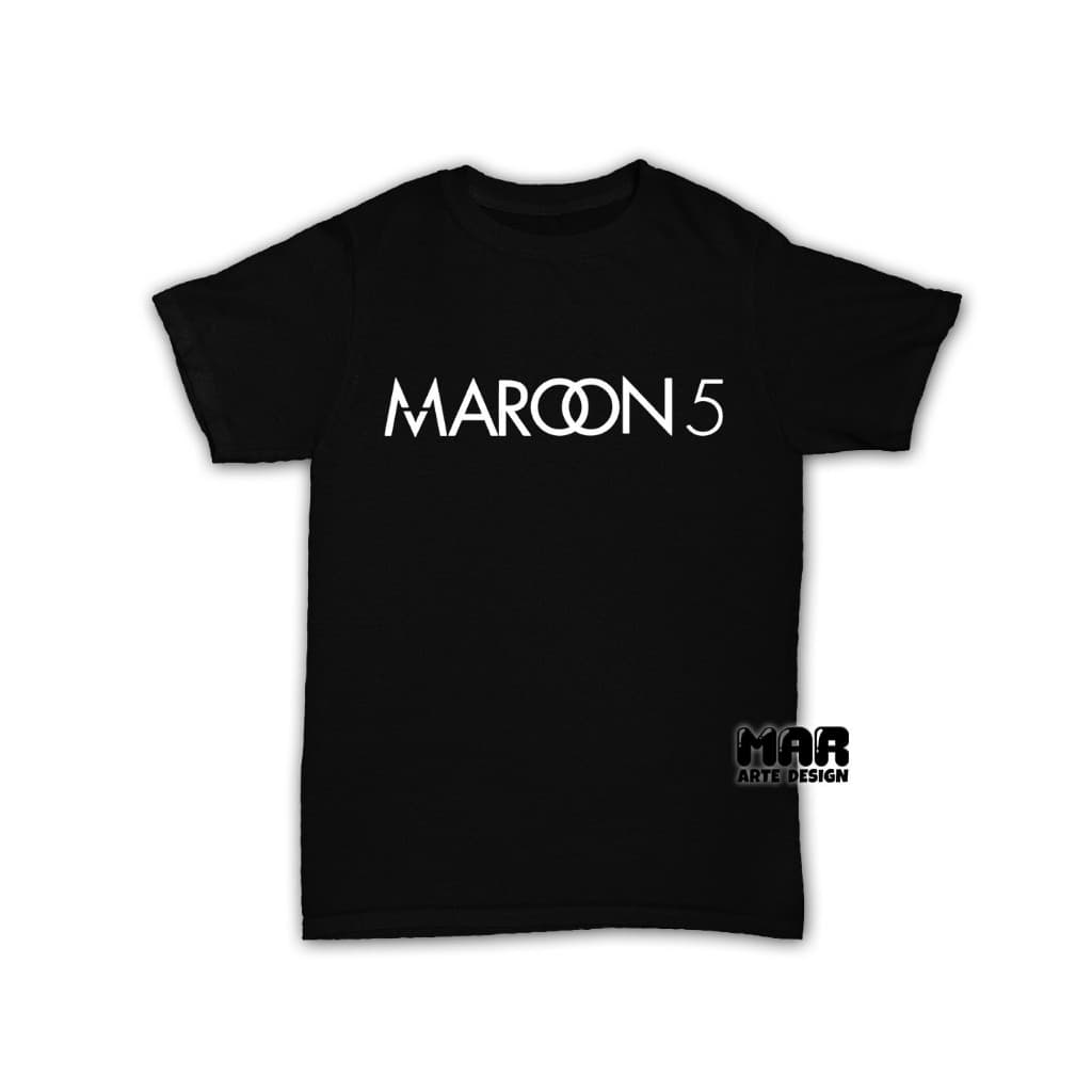 Camiseta Maroon 5 Música Show Pop Moda