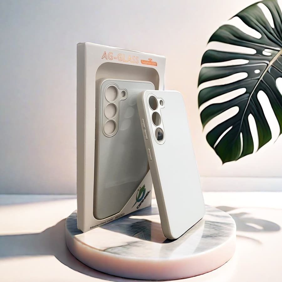 Capa Case para Samsung A14 S23 Plus com simplicidade capinha e luxo em vidro