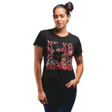 Camiseta Camisa Blusa Unissex Algodão cantor pop neyo