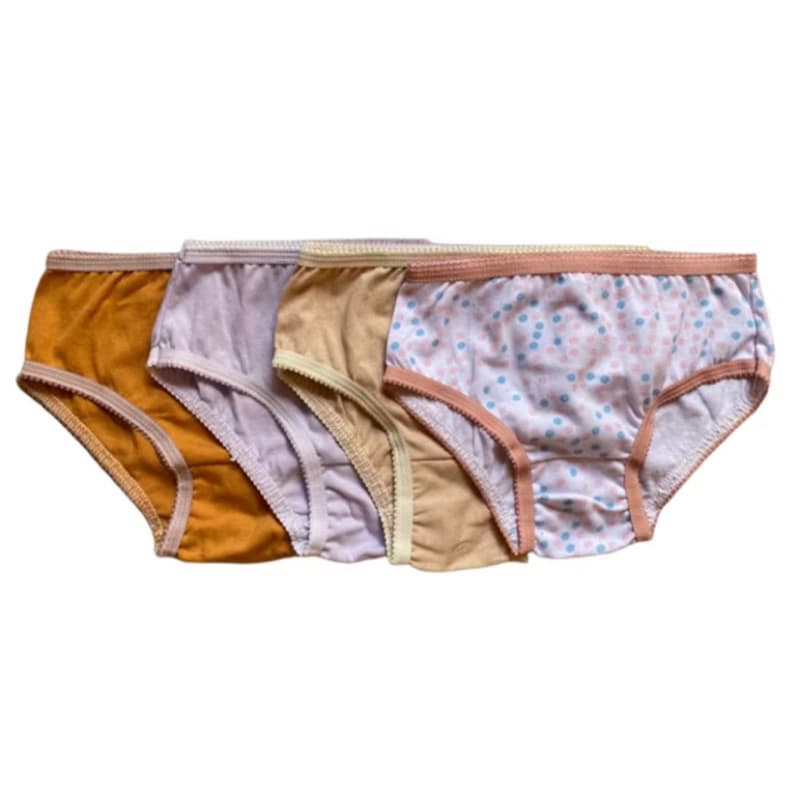 Calcinha Infantil Menina Moda Roupa Íntima KIT com 15 Calcinhas Bebe, 1 a 6 anos / 100% algodão