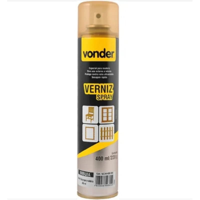 verniz spray 400ml Vonder