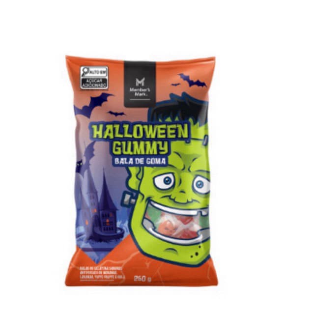 Bala de goma para Halloween 250g gummy Halloween