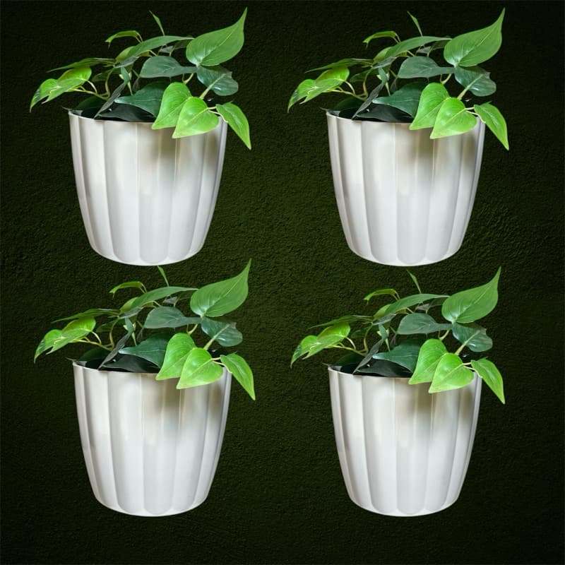 Kit 4 Cachepot Vaso para Plantas Moranga N4