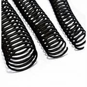 Espiral Pvc Preto 25 mm C/ 15 Unds. Para Encadernação 160 Fls SI