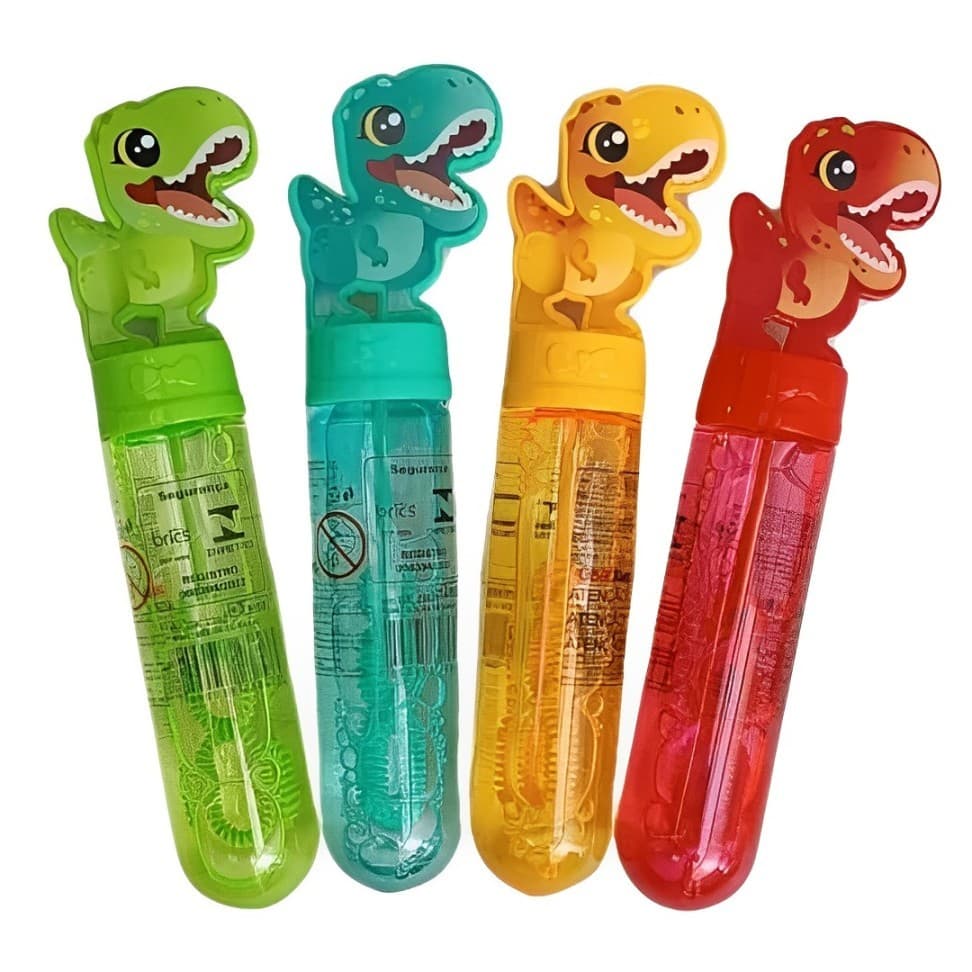 12/24/36/48 Bolha Sabão Bolinha P/ Kit Festa Lembrancinha Dino Infantil Prenda Dinossauro
