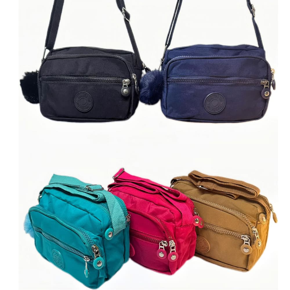 Bolsa feminina pequena crossbody  bolsa de ombro nylon diário