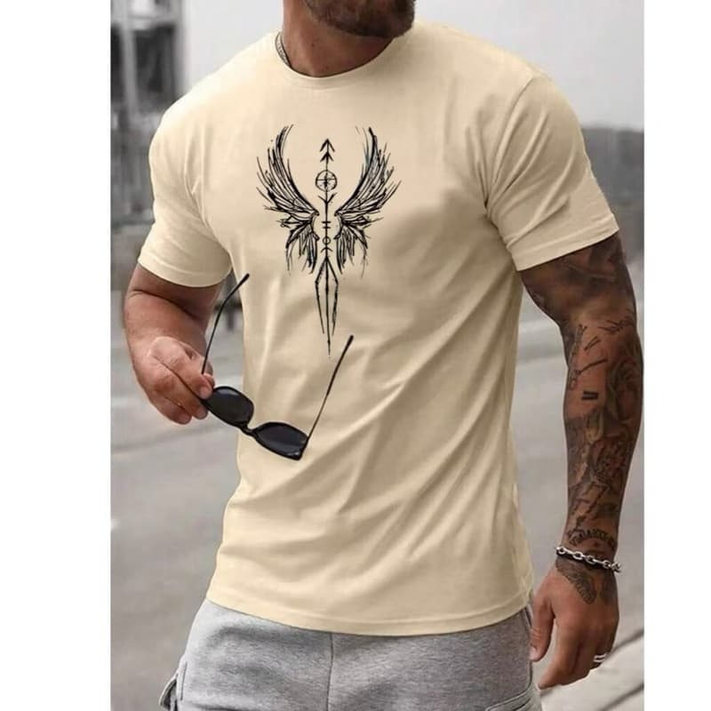 Camiseta Masculina 100% algodão 30.1 Camisa premium