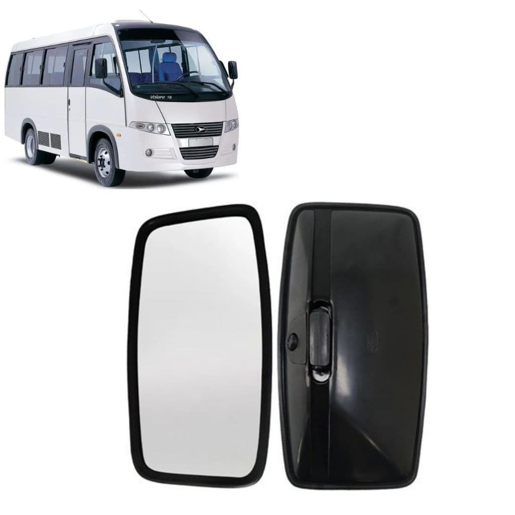 ESPELHO RETROVISOR EXTERNO MICRO ONIBUS NEOBUS BEPOBUS VOLARE W8 V5 V6 V7 V8 A5 A6