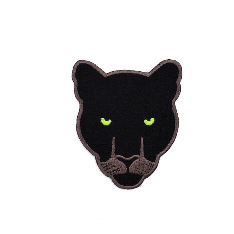 Patch Bordado Termocolante Pantera Tamanho 9cm x 7cm