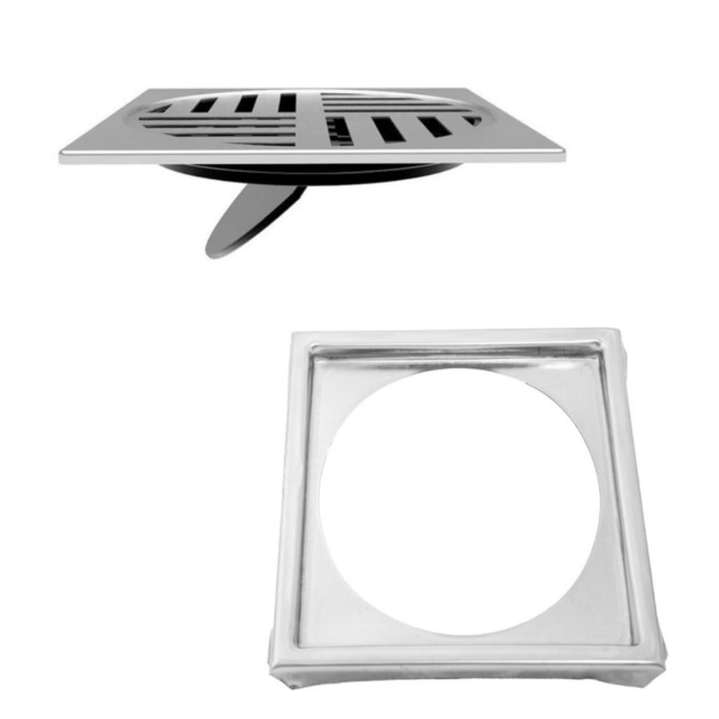 Ralo Inox 10cm Automatico Lorenzetti + Porta Grelha Inox
