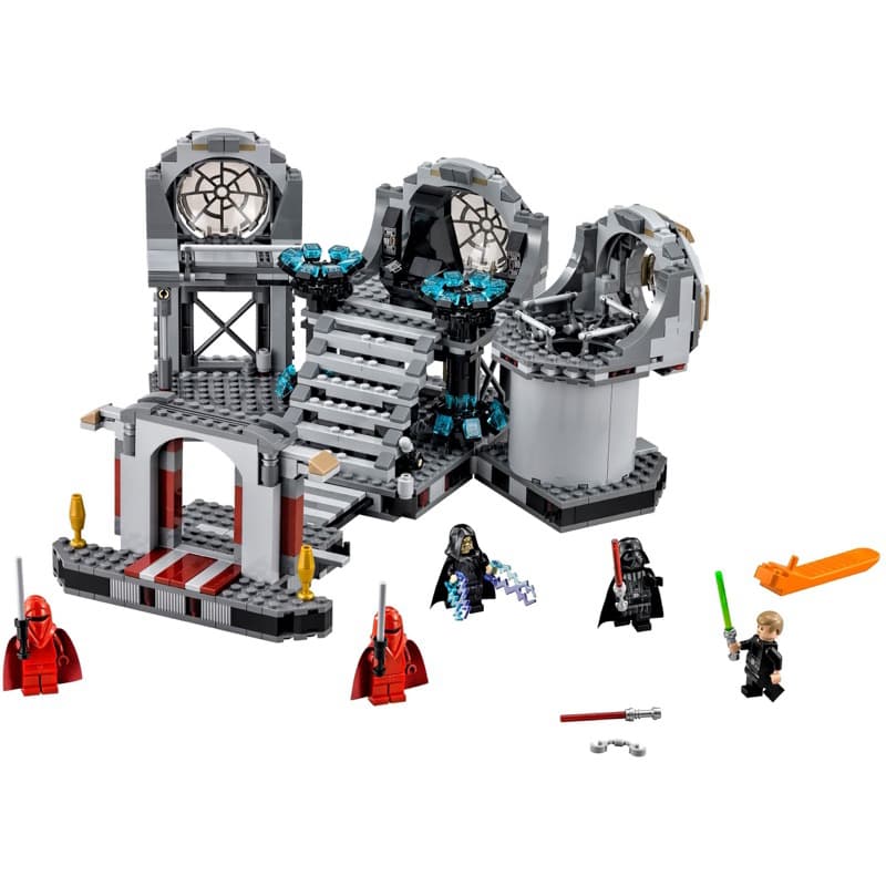 Lego Star Wars 75093 Death Star Final Duel (semi-novo 2015) 724pcs novas Lego original raridade
