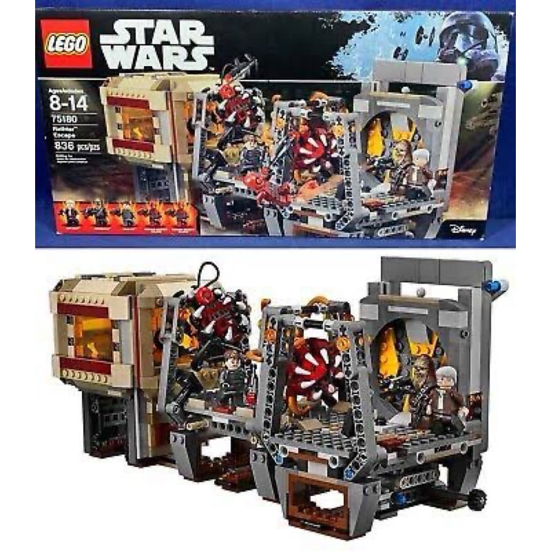 Lego Star Wars 75180 Rathtar Escape (semi-novo 2017) 836pcs novas Lego ordinal na caixa