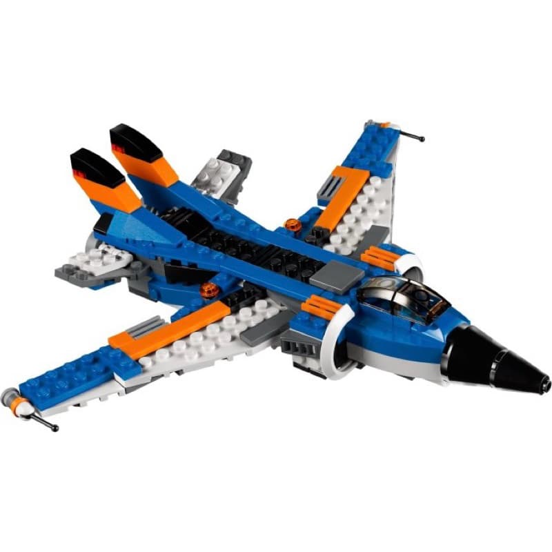 Lego Creator 31008 Thunder Wings (semi-novo 2013) 235pcs novas Lego original