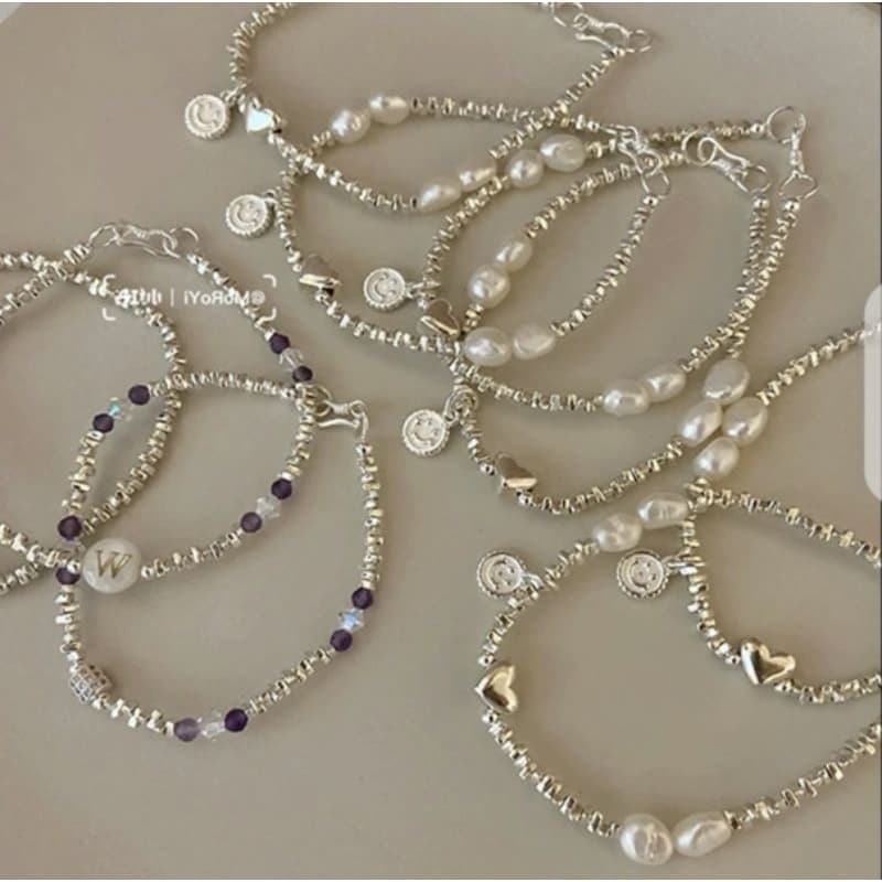 Pulseira para mulheres nicho retro personalidade simples versátil pulseira para mulher