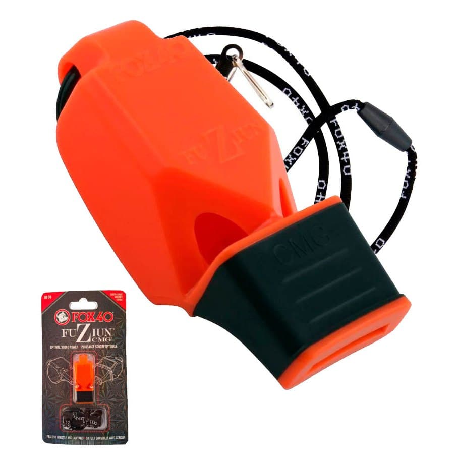 Apito Fox 40 Fuziun 118 Dcb Profissional cor Laranja Blister Lacrado