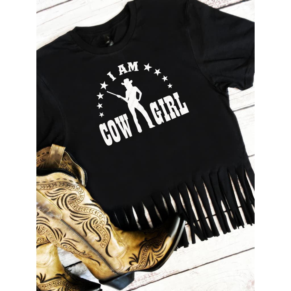 Camiseta Feminina I Am Cowgirl Estilo Country Girl Sertanejo Rodeio