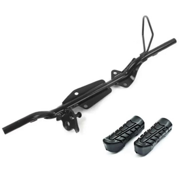 Pedal De Apoio Estribo Central Cg 160/150 2009 a 2023  Pedal Apoio Pezinho Moto com borracha