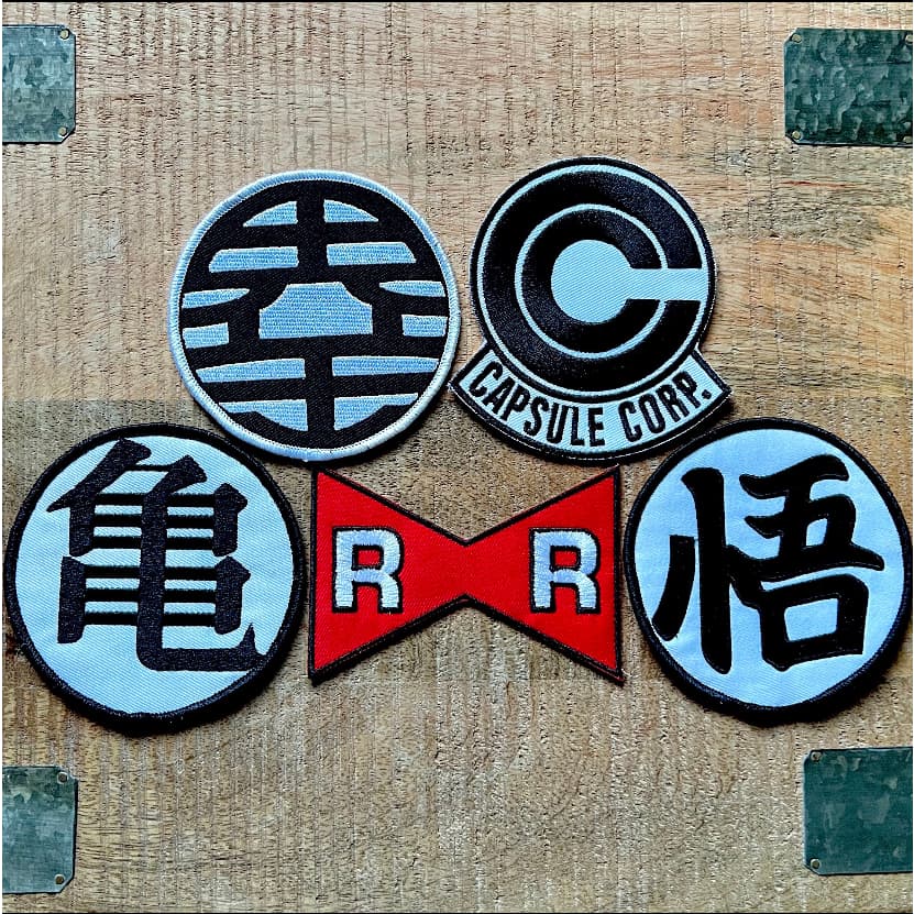 Patch Bordado Termocolante Dragon Ball