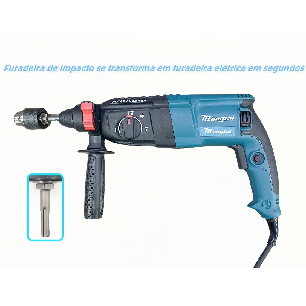 Martelete Rotativo Rompedor 1050w Furadeira Impacto