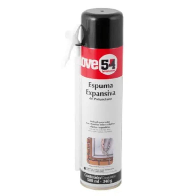 Espuma expansiva de poliuretano 500 ml - NOVE54