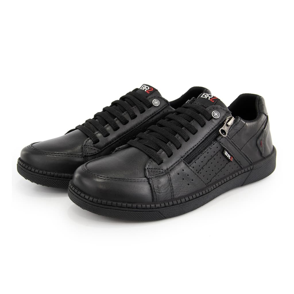 Tênis Sapatênis Casual Footwear Couro Legitimo