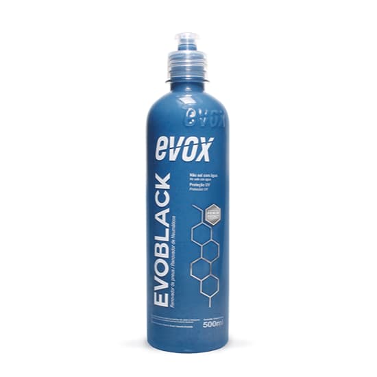 Renovador De Pneu Evoblack Evox 500ml – Brilho Intenso E Proteção De Longa Duração Para Pneus