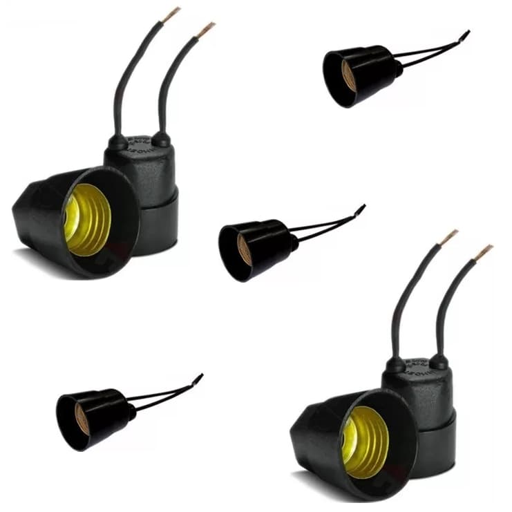 CX-702 SOQUETE PLASTICO PRETO C/RABICHO