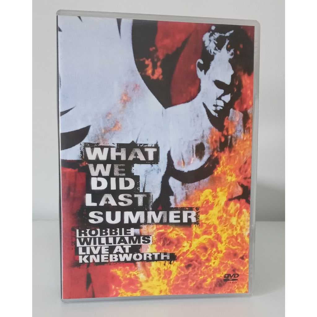 DVD Robbie Willians - What We Did Last Summer - Original Duplo