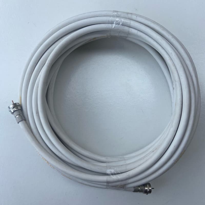 Cabo de Antena RG59 Condutti Coaxial Crimpado de 10 a 30 Metros