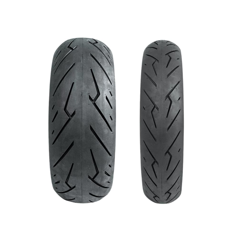 Par Pneus 110/70-17 + 140/70-17 Cb300 Fazer Twister Furia G2