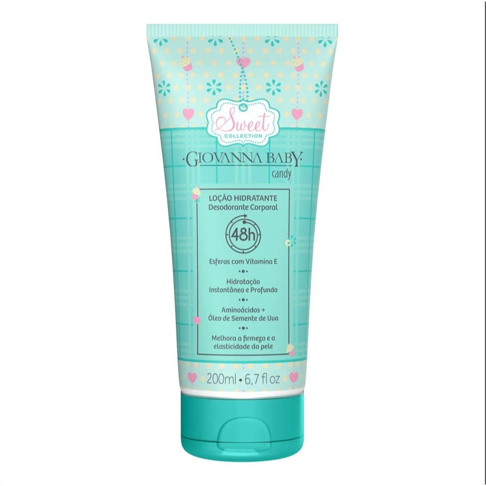 Loção Hidratante Desodorante Giovanna Baby Candy 200ml