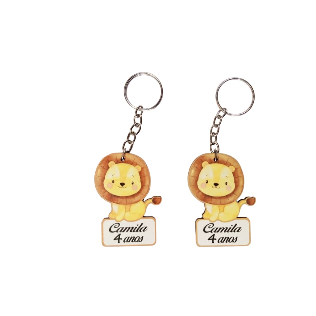 Chaveiros Personalizados Leãozinho