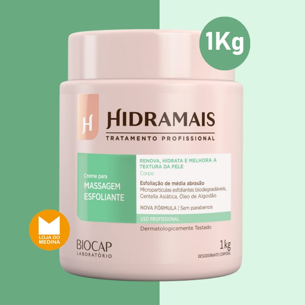 CREME MASSAGEM ESFOLIANTE - HIDRAMAIS >>