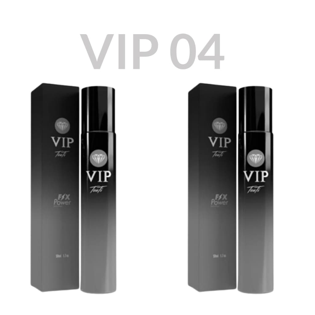 Kit com 2 Perfumes Touti VIP 04 Silver Scent