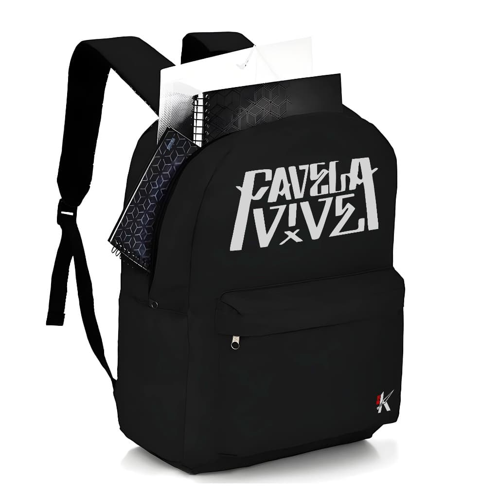 Mochila Escolar StreetWear Estilo de Rua Volta as Aulas Bolsa Unissex Estampada Envio Imediato