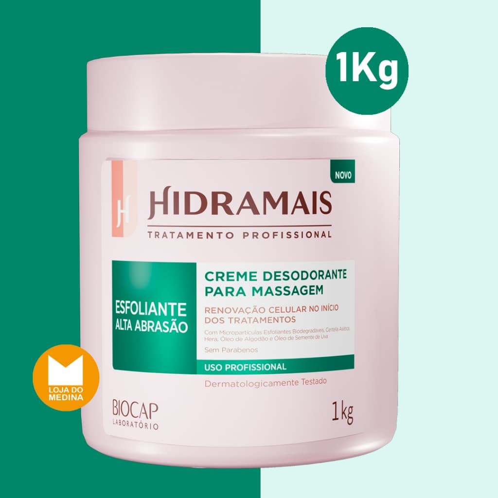 CREME MASSAGEM ESFOLIANTE ALTA BRASÃO 1KG - HIDRAMAIS