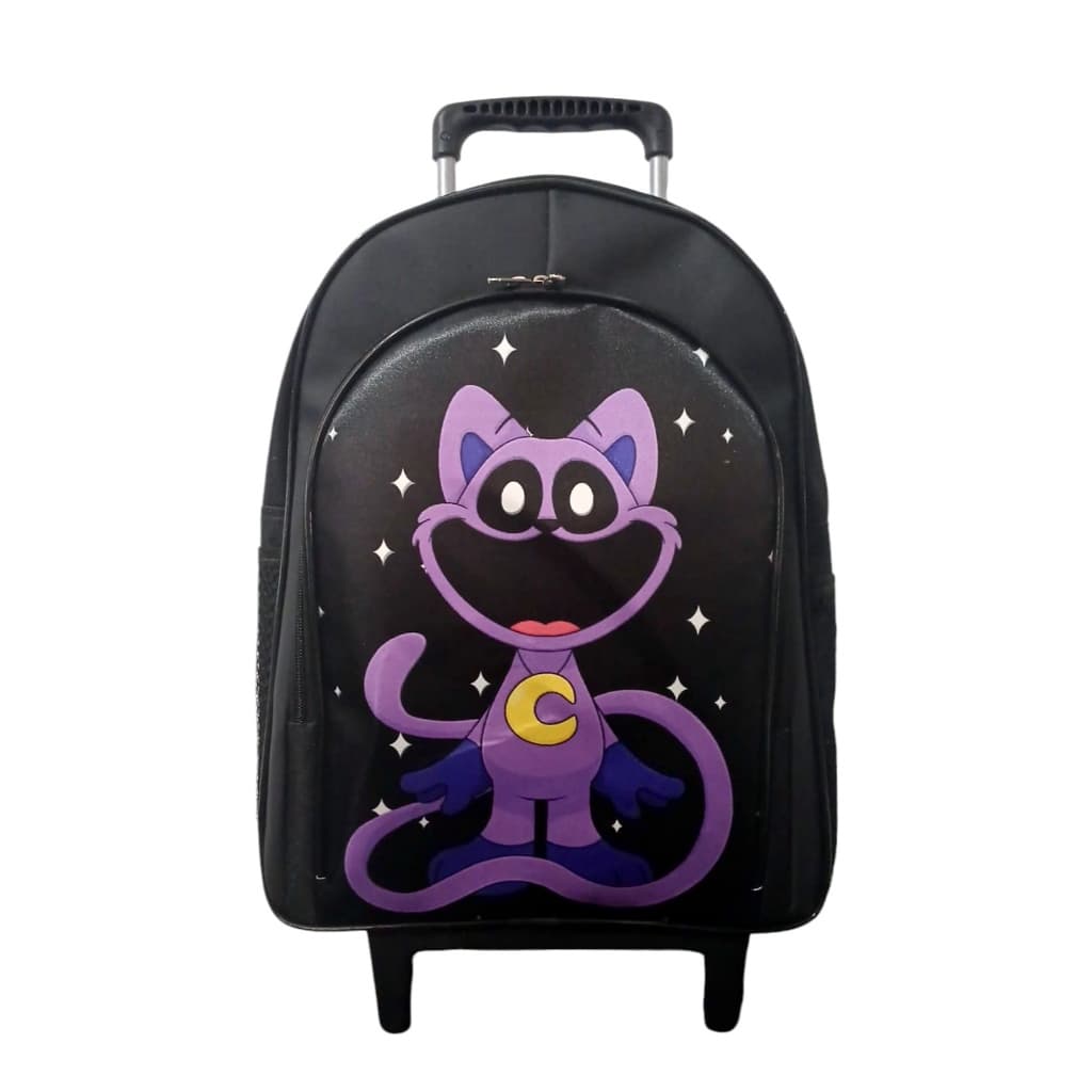 Mochila Catnap Rodinhas Duas Reparticoes Cat Nap