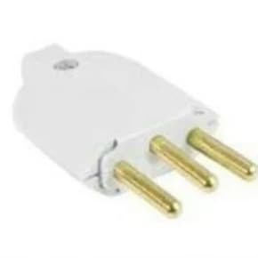 V-52 PINO MACHO 2P+T 20A - CINZA/BRANCO