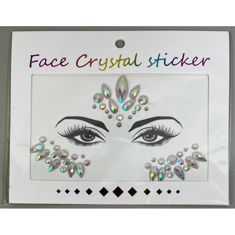 Adesivo Facial para Carnaval ou Fantasia Face Sticker - Escolha seu modelo