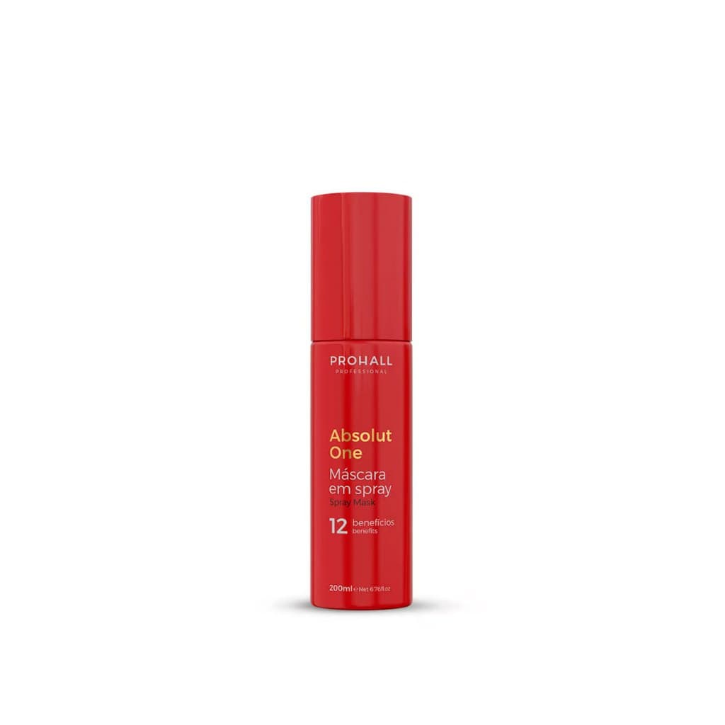 Máscara Spray Absoluto One 12 Benefícios Em 1 200ml Prohall - Máscara em Spray