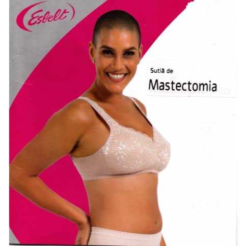 SUTIÃ DE MASTECTOMIA ESBELT TAM 40 CHOCOLATE