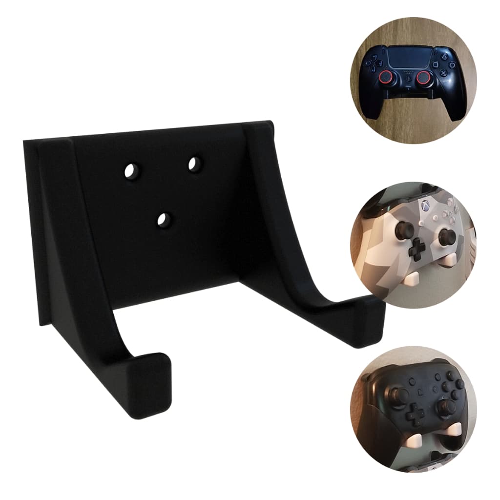 Suporte De Parede Controle Universal Xbox Ps4 Ps5 Nintendo Switch
