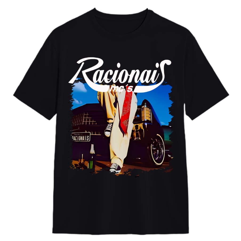 Camiseta Camisa Racionais Logo Unisex Premium Lançamento!