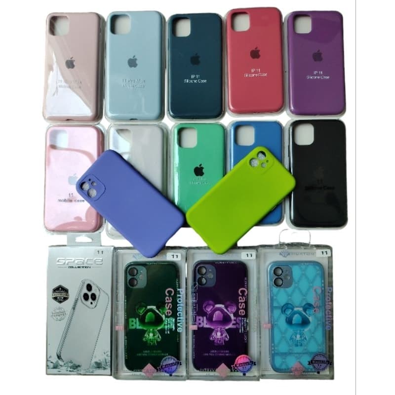 Capa para IPhone 11, 11 Pro, 11 Pro Max + Película 3D  e kit limpeza de tela.