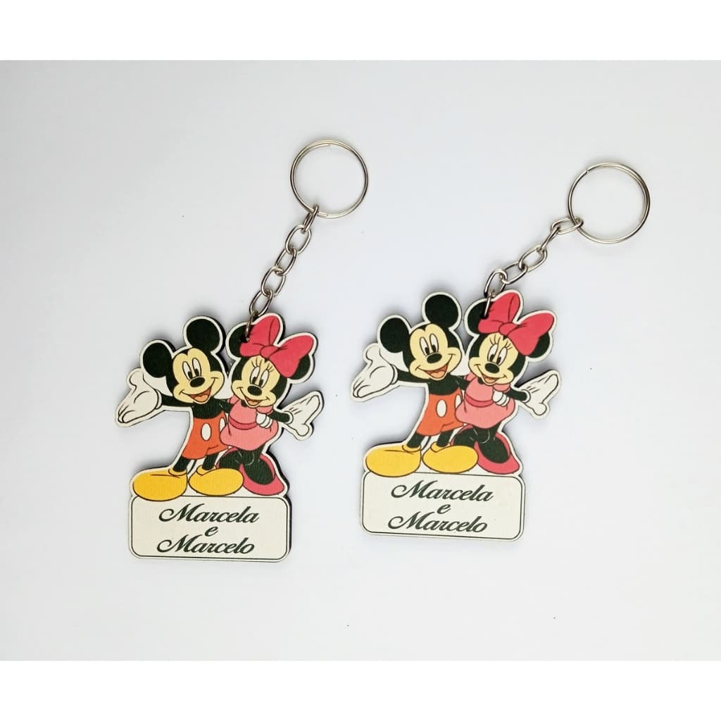 Chaveiros Para Festividades Mickey e Minnie