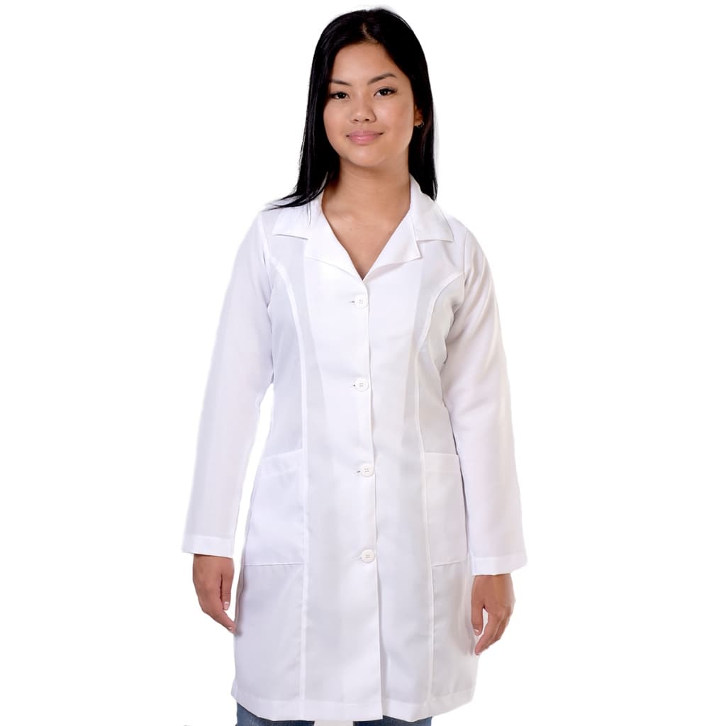 Jaleco Feminino Oxford Manga longa