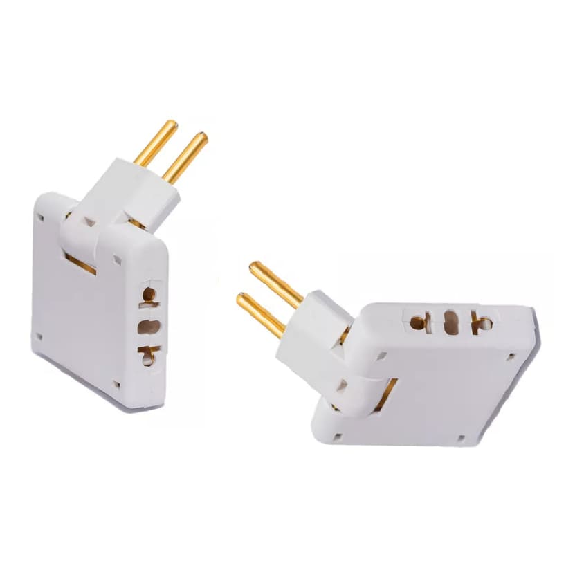 V-07 ADAPTADOR MOVEL FLEX ARTICULADO BRANCO